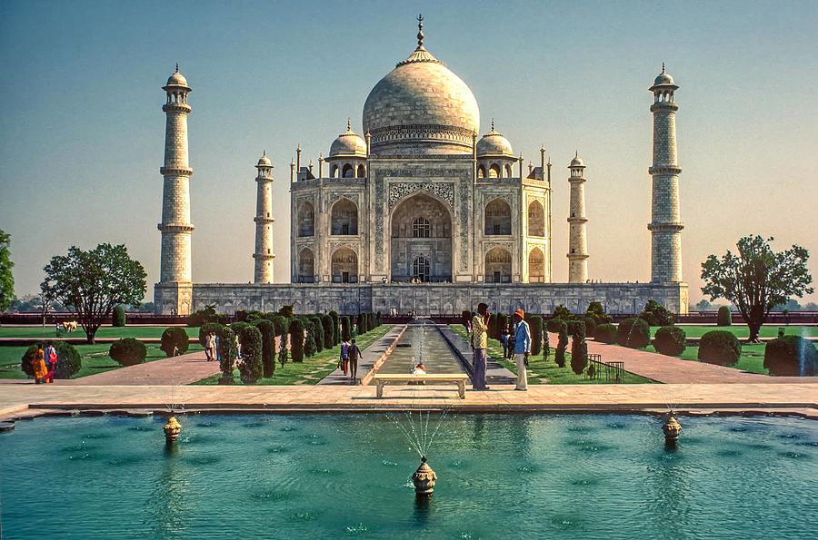 Architecture Photograph - The Taj Maha by Steve Harrington