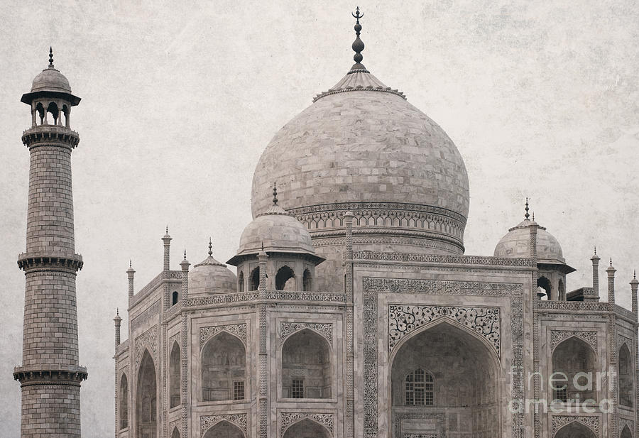 The Taj Mahal Photograph by David Lichtneker