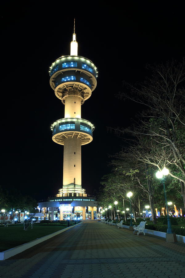 The Tallest Tower in Thailand Photograph by Narongdej Srithiyoth