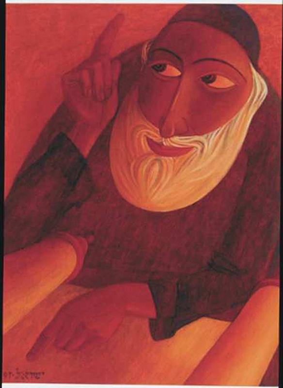 The Talmudist Painting by Israel Tsvaygenbaum