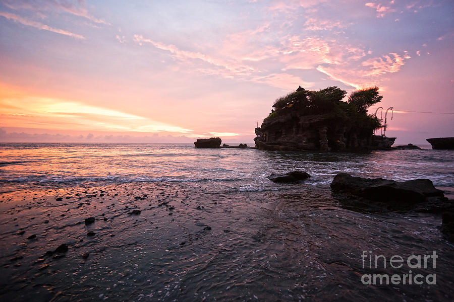 The Tanah Lot Temple - Bali - Indonesia Photograph by Luciano Mortula