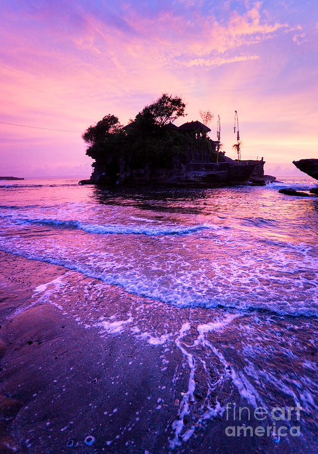 The Tanah Lot Temple - Bali Photograph by Luciano Mortula