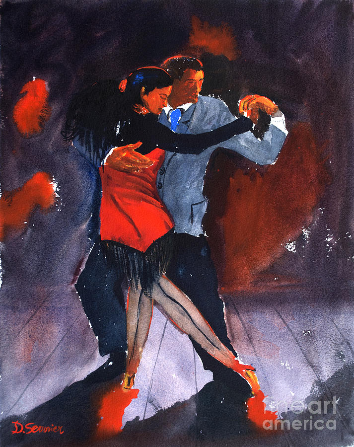 Danse Painting - The Tango by Dominique Serusier