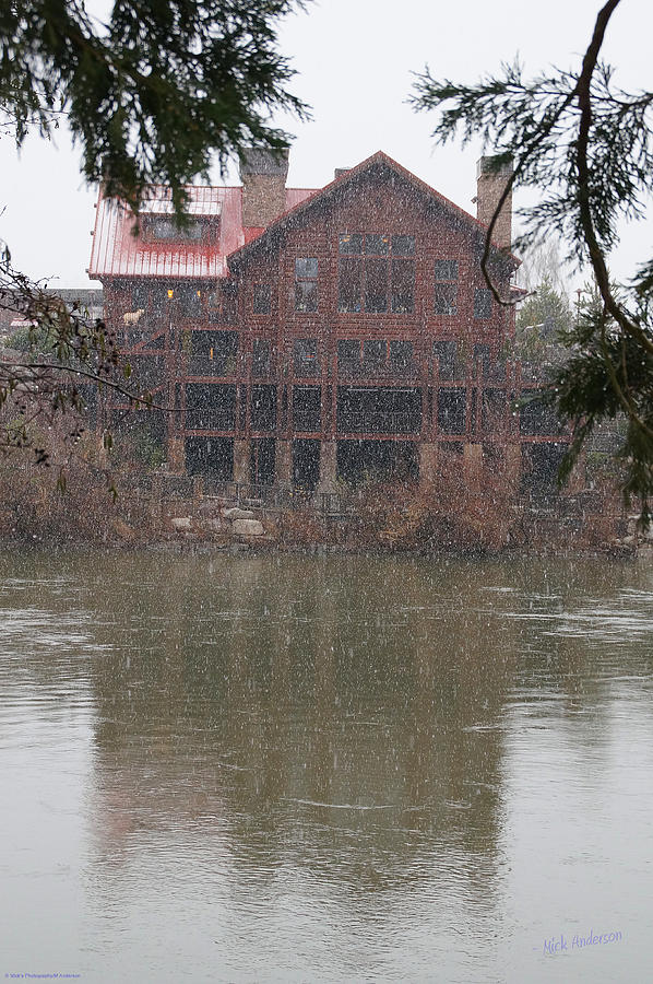 The Taprock in Winter Photograph by Mick Anderson