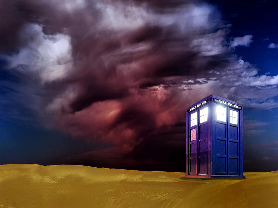 The Tardis Photograph by Dominic Piperata