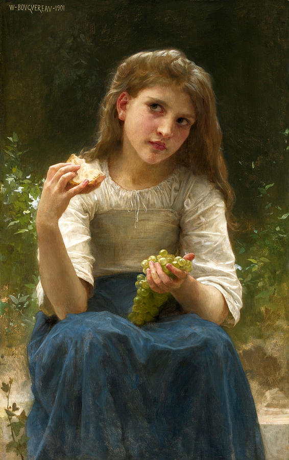 The Taste Painting by William-Adolphe Bouguereau