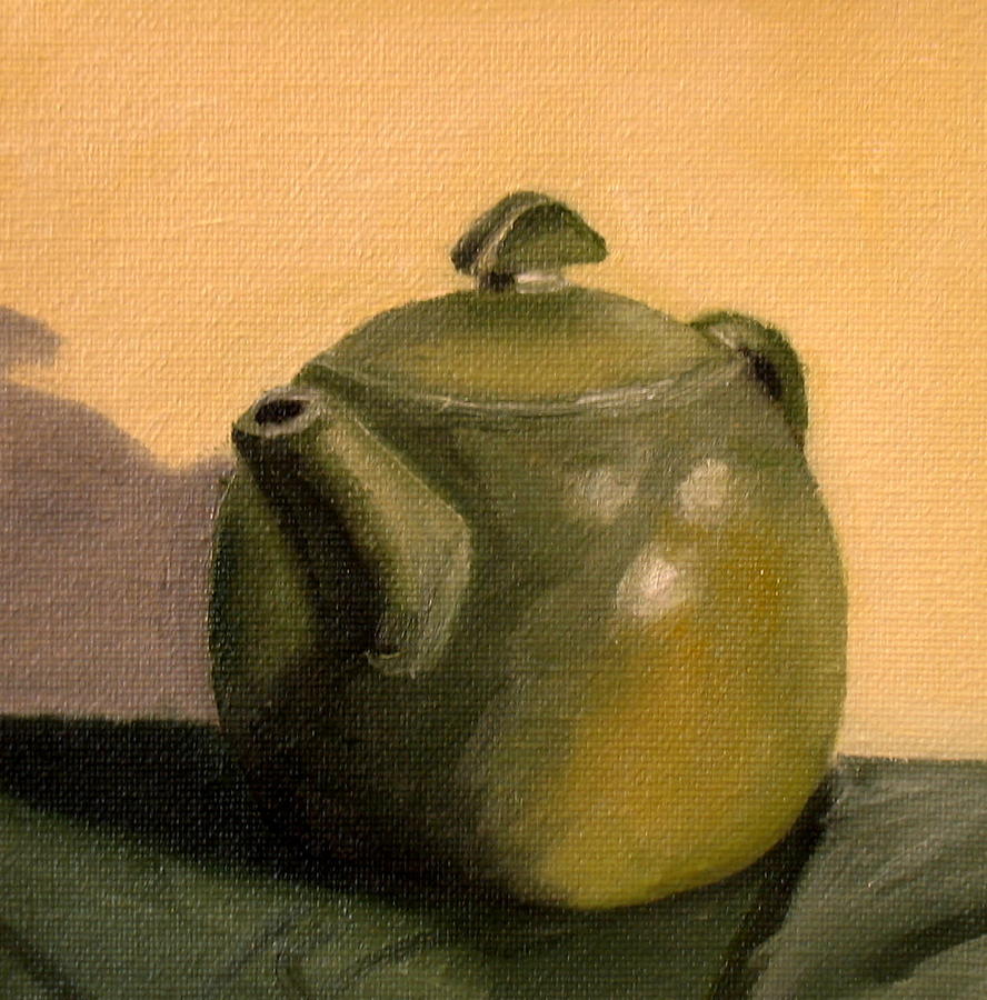 The Tea Pot Painting By Dave Holmander Bradford Fine Art America