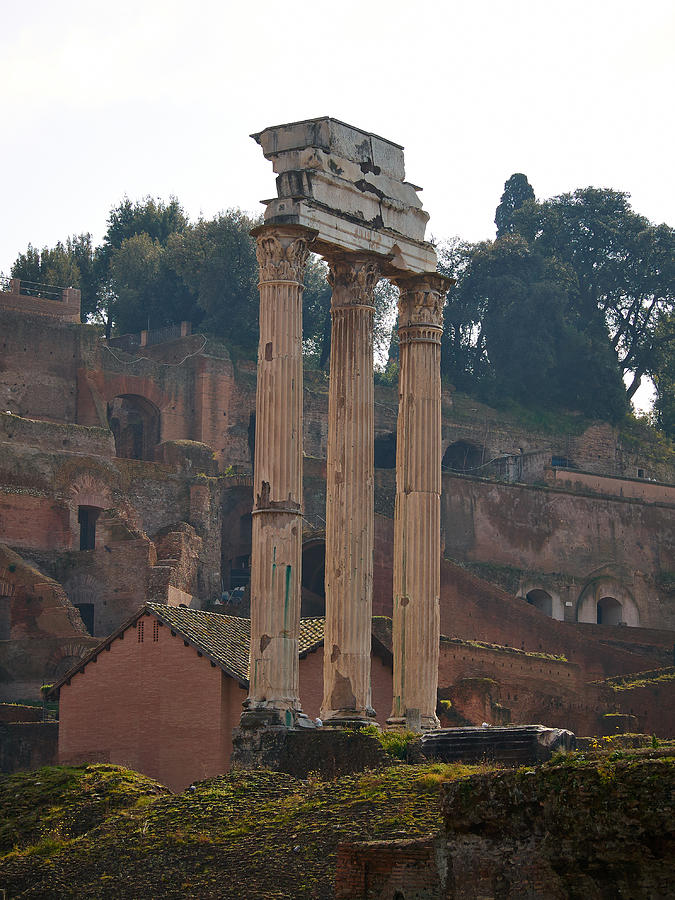 2013 Photograph - The Temple of Castor and Pollux by Jouko Lehto