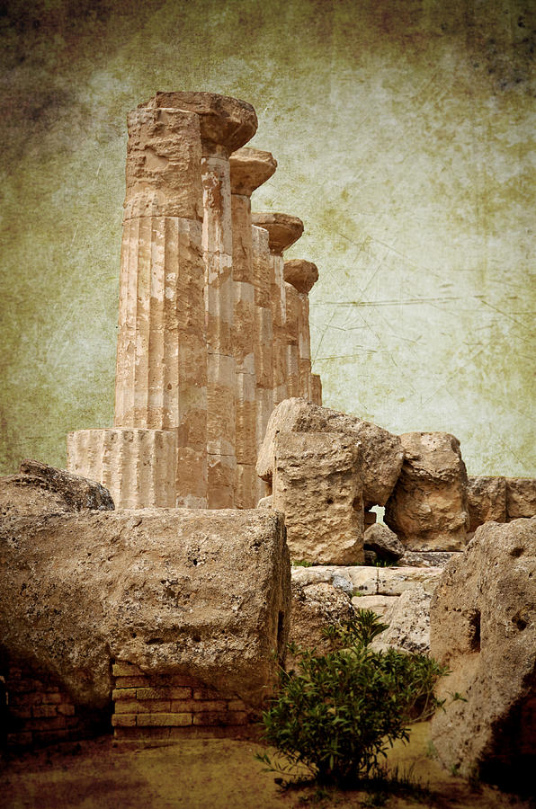 The temple of Heracles Photograph by RicardMN Photography