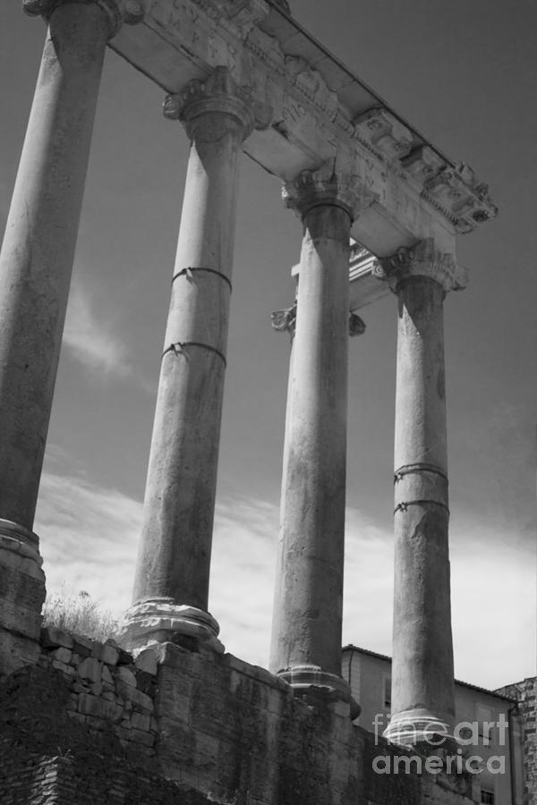 The Temple of Saturn Photograph by Ivete Basso Photography