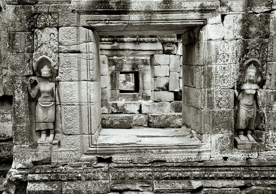 The Temple Preah Kahn Photograph by Shaun Higson