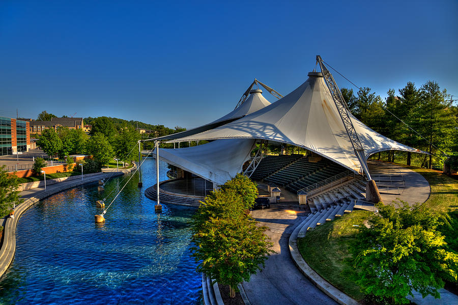 The Tennessee Amphitheater - Knoxville Tennessee Photograph by David Patterson