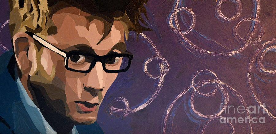 The Tenth Doctor David Tennant Painting