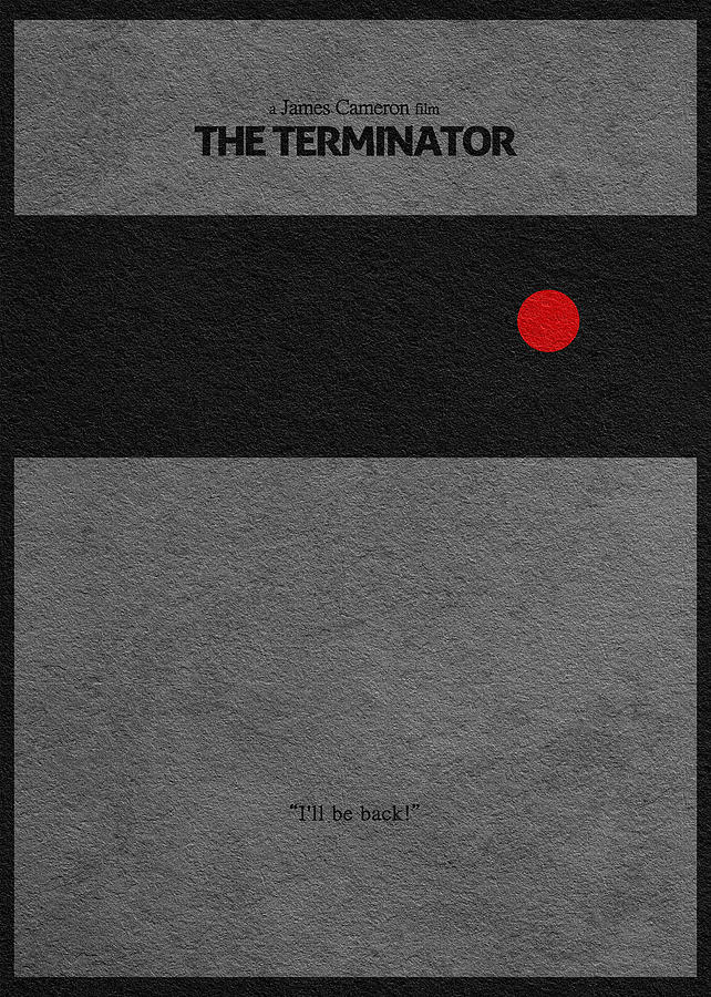 The Terminator Digital Art - The Terminator by Inspirowl Design
