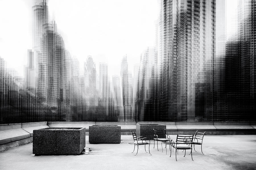 Abstract Photograph - The Terrace by Roswitha Schleicher-schwarz