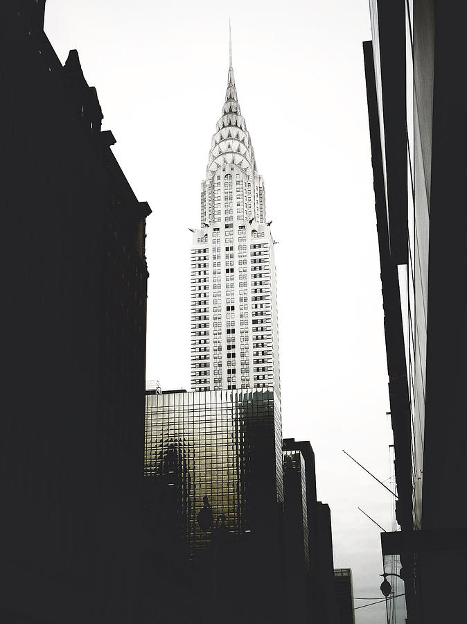 Chrysler Building Photograph - The Terraced Crown of Manhattan by Natasha Marco