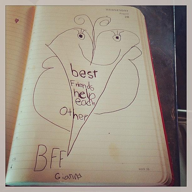 Bff Photograph - The Things Six Year Olds Think About by Chris Faddis