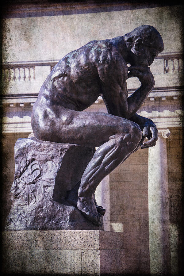 Auguste Rodin Photograph - The Thinker by Garry Gay