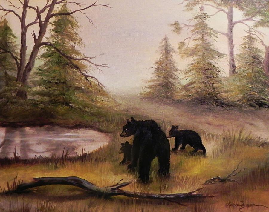 Three Bears Painting