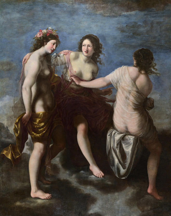 The Three Graces Painting by Francesco Furini
