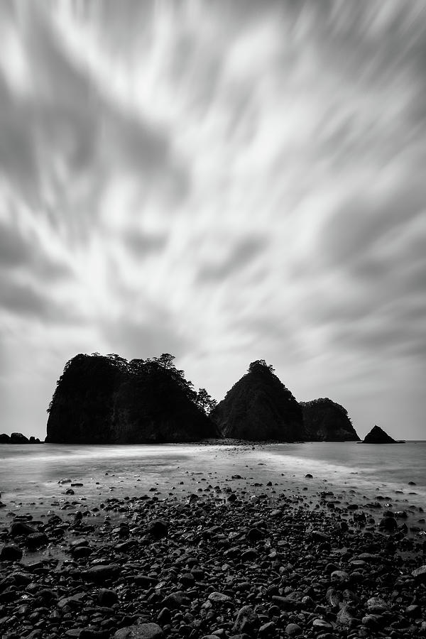 The Three Rock Island Photograph by Agustin Rafael C. Reyes