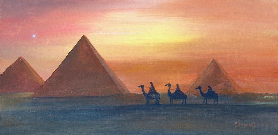 The Three Wise Men Painting by William Stewart
