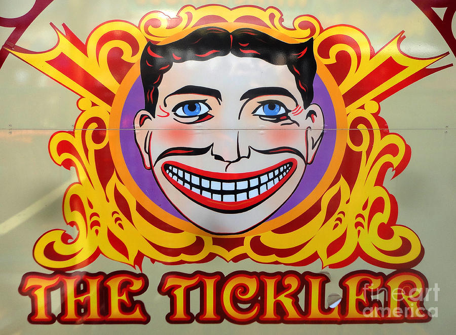 New York Photograph - The Tickler of Coney Island by Gregory Dyer