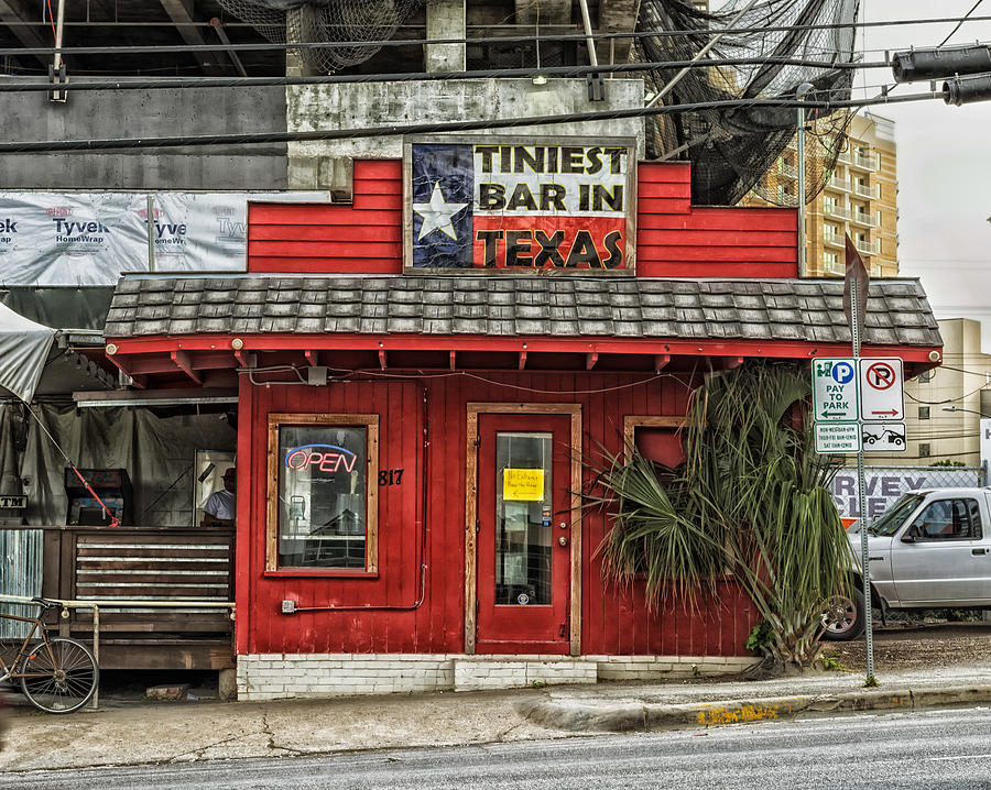 The Tiniest Bar in Texas Photograph by Mountain Dreams