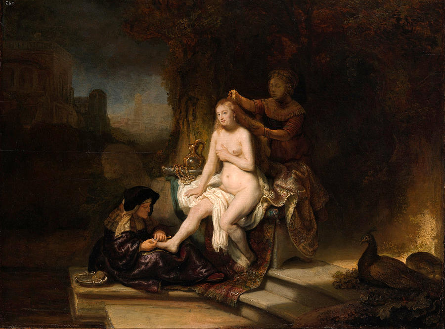 The Toilet of Bathsheba Painting by Rembrandt