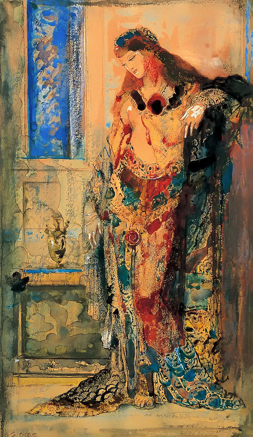 Vintage Painting - The Toilette by Mountain Dreams