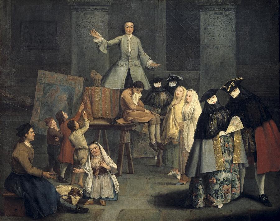 The Tooth Extractor. Mid. 18th C. Oil Photograph by Everett The Tooth Extractor. Mid. 18th C. Oil Photograph by Everett