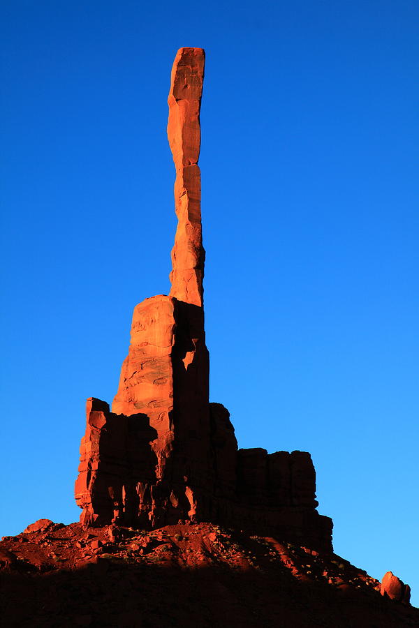 The Totem Pole Photograph by Roupen Baker