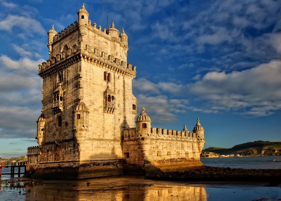 The Tower of Belem in Lisbon Photograph by Mitchell R Grosky