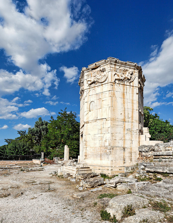 The Tower of the Winds - Greece Photograph by Constantinos Iliopoulos ...