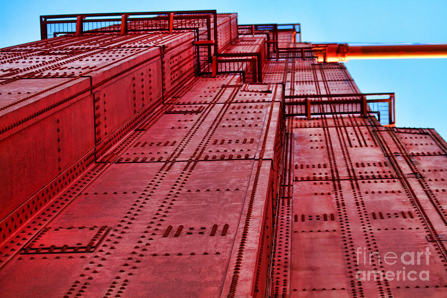 The Tower on Golden Gate by Diana Sainz Photograph by Diana Raquel Sainz