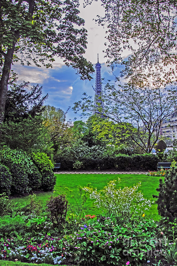 The Tower Over A Garden Photograph by Elvis Vaughn