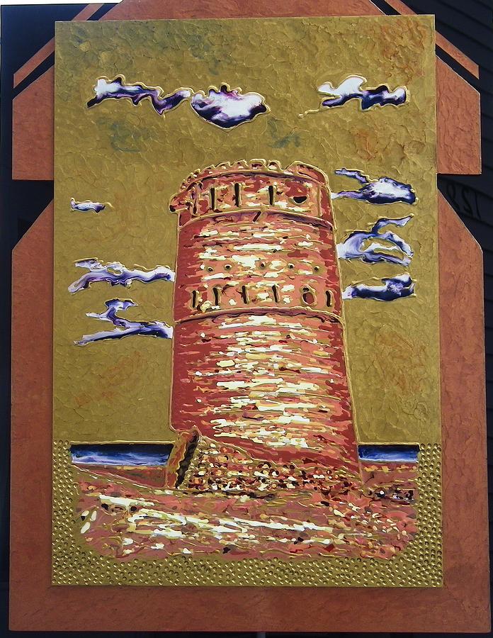 The Tower Painting by Ray Khalife