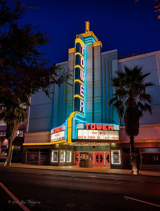 The Tower Theater Photograph by Jim Thompson