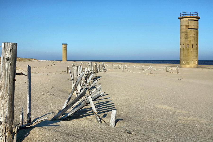 Beach Photograph - The Towers by JC Findley