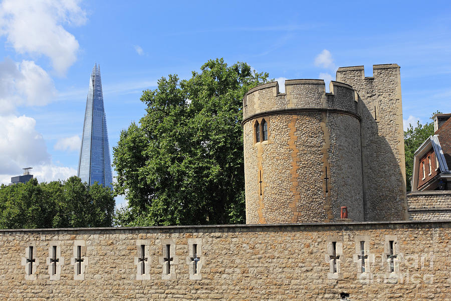 The Towers of London Photograph by Julia Gavin