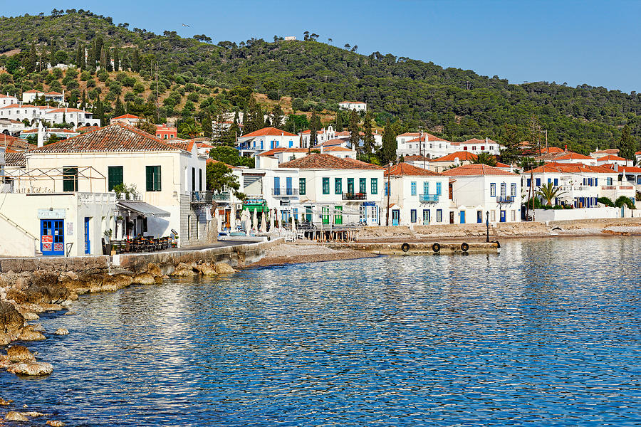 The Town Of Spetses Island - Greece Photograph
