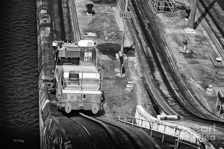The Tracks and Mule of Gatun Locks Photograph by Rene Triay FineArt Photos