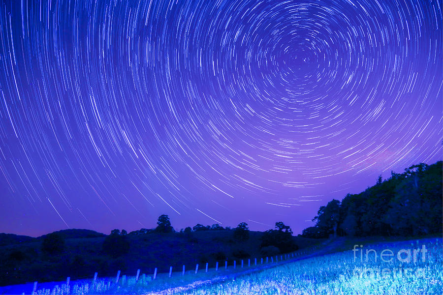 The Trails to Star Trails Photograph by Robert Loe