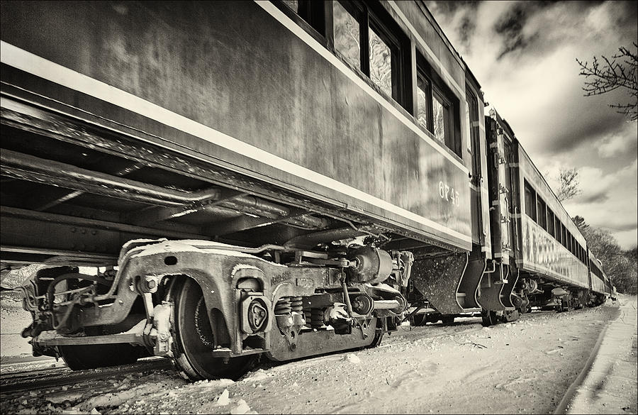 Winter Train Photograph by Paul Schreiber