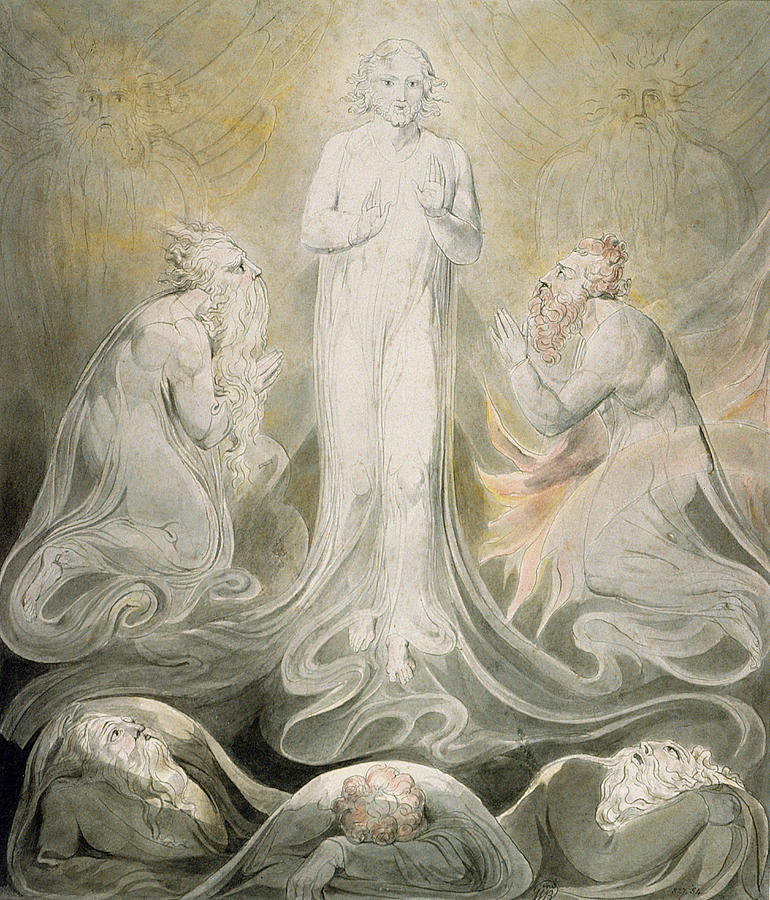 The Transfiguration Photograph by William Blake - Pixels