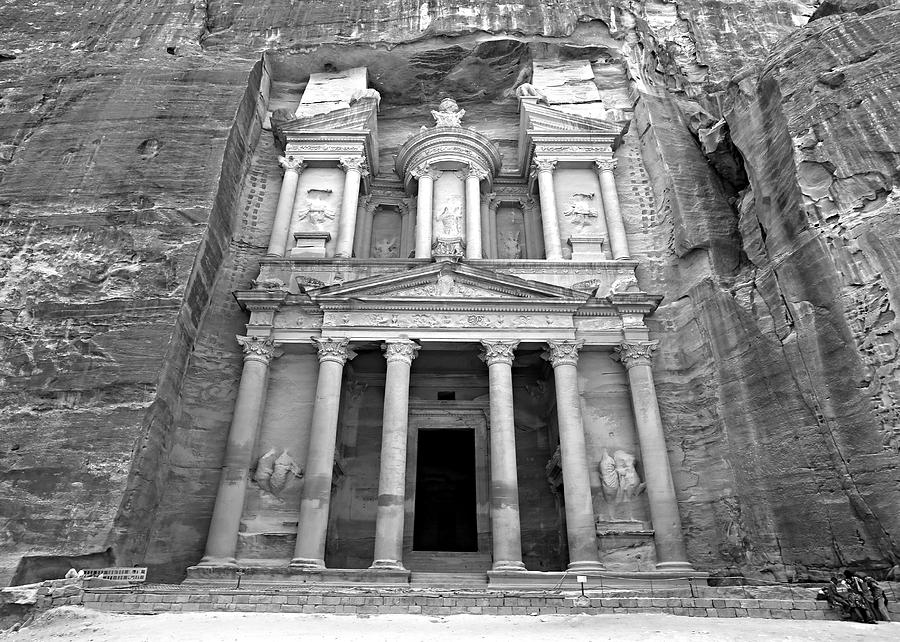The Treasury at Petra Photograph by Stephen Stookey