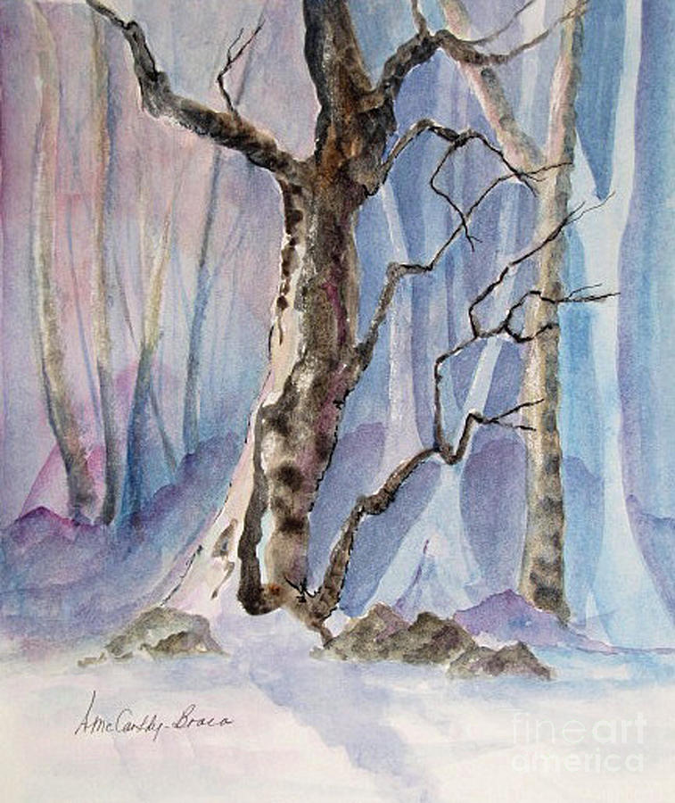 Tree Painting - The Tree by April McCarthy-Braca