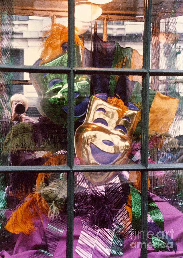 Mardi Gras Photograph - The Tree Clowns by Phyllis Kaltenbach