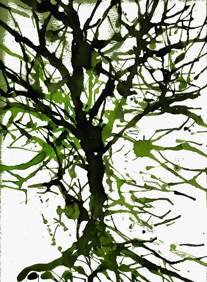 The Tree Is Green Digital Art by Joseph Ferguson