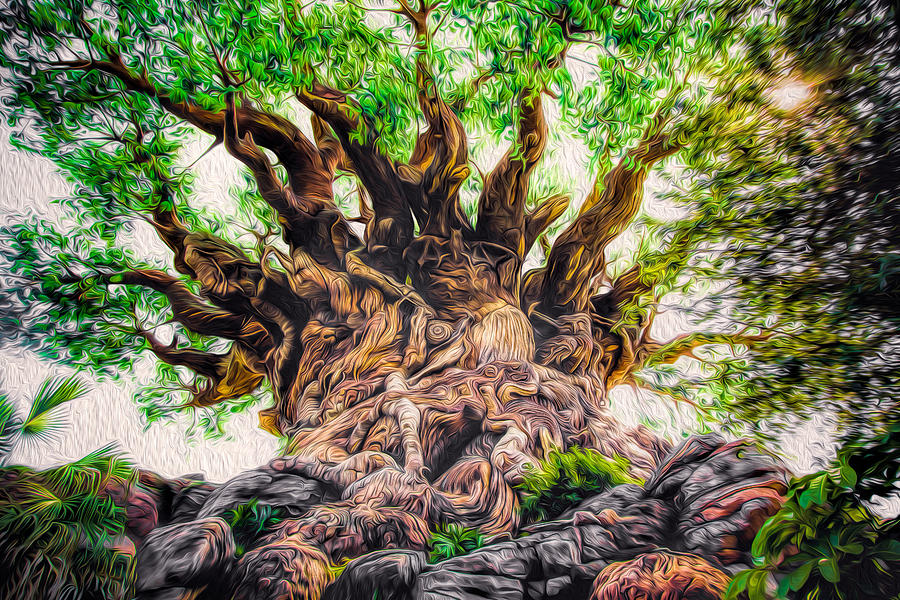 The Tree Photograph by Joshua Minso